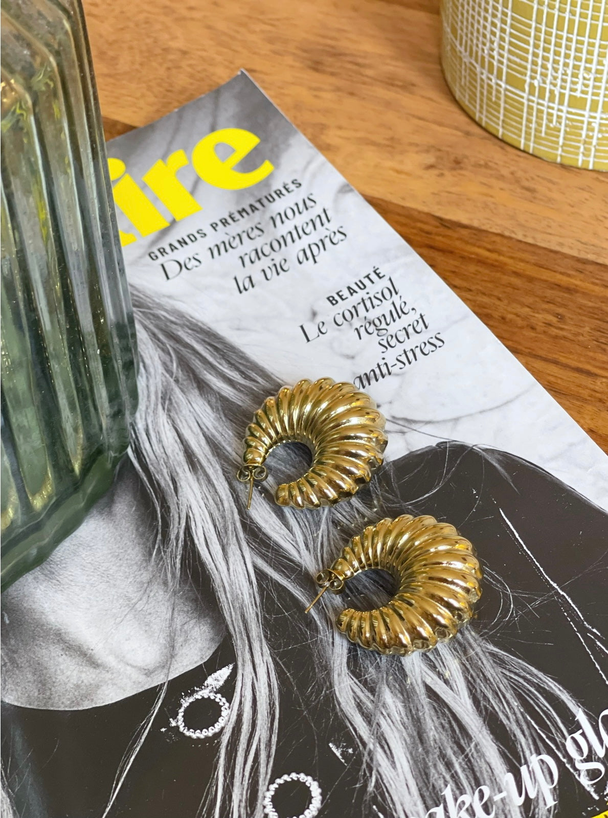 Boucles d'oreilles Iris