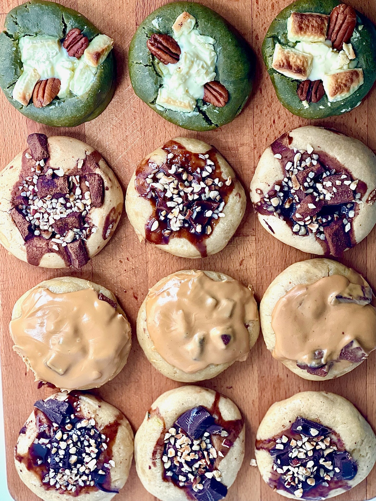 Cookie chocolat au lait noisettes