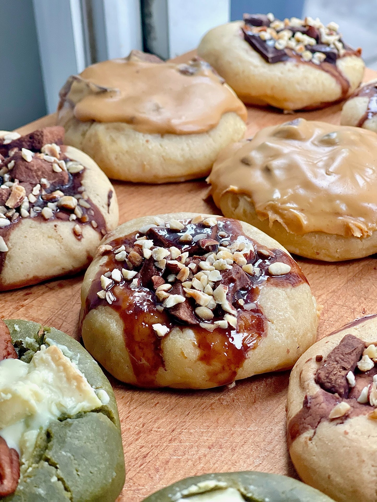 Cookie chocolat au lait noisettes