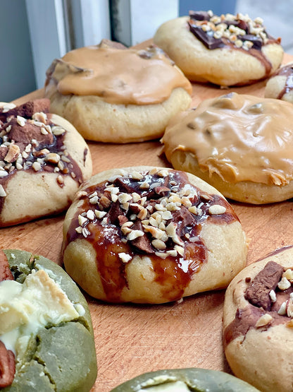 Cookie chocolat au lait noisettes