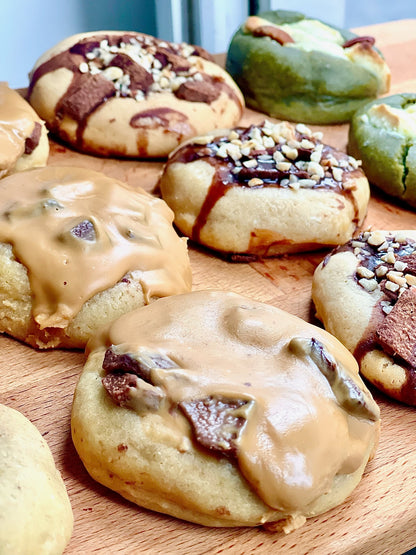 Cookie chocolat au lait noisettes