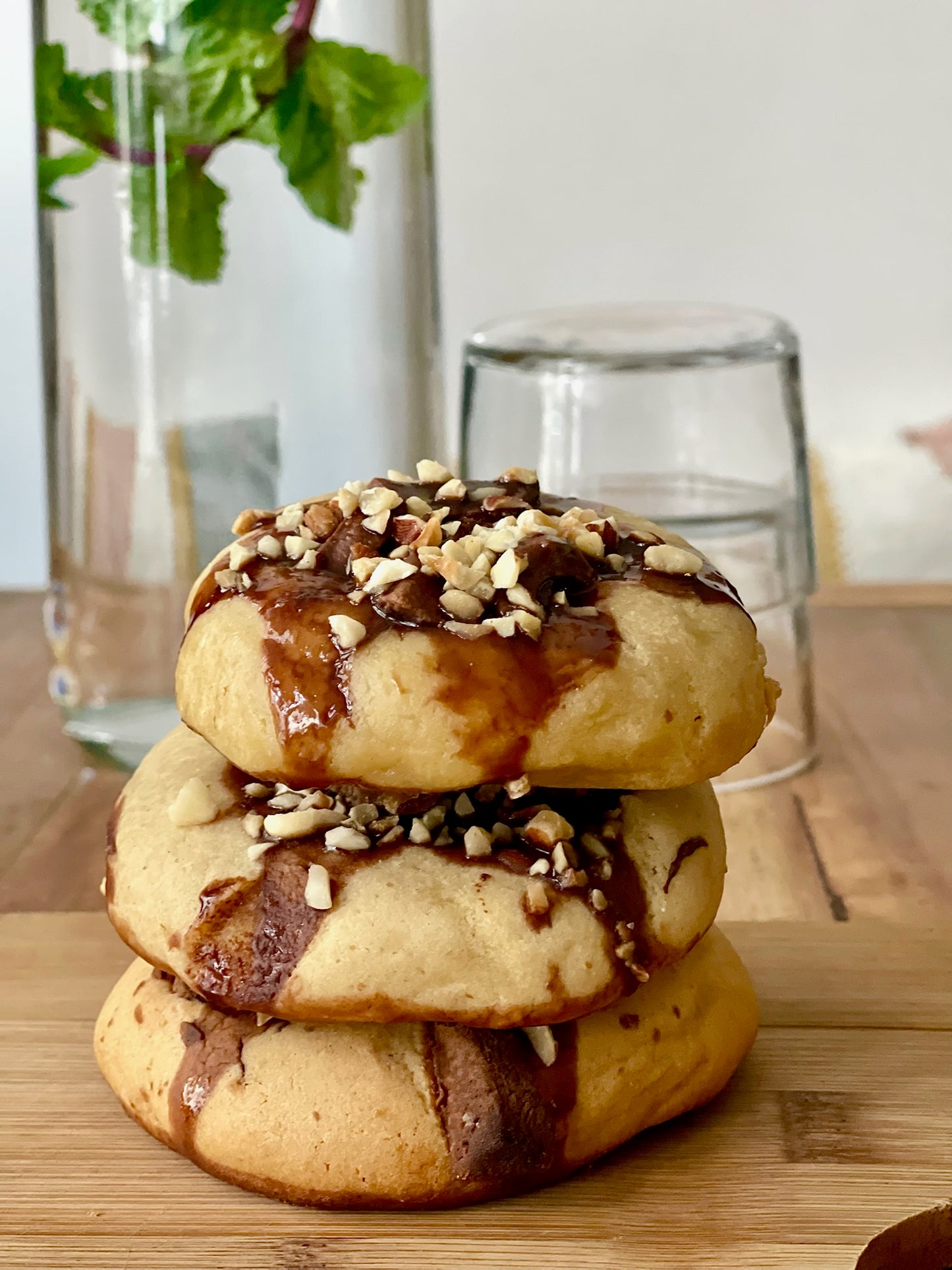 Cookie chocolat au lait noisettes