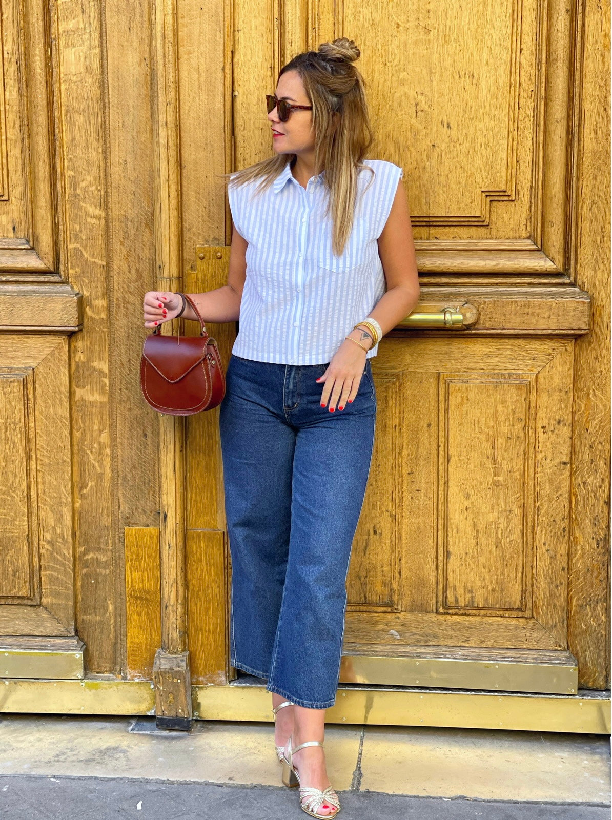 LAURE+MAX-chemise-clipper-bleue-rayée-Mylo-concept-store-paris-julesjo