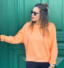 Charger l'image dans la galerie, Sweat nir abricot