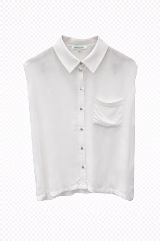Chemise clipper ecru
