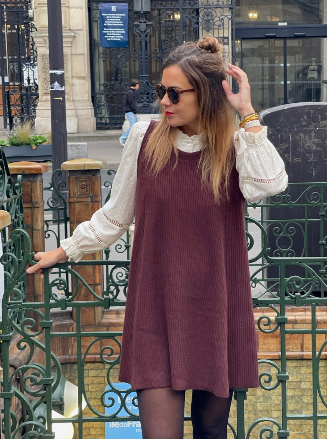 Robe tymea Marron