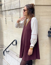 Charger l&#39;image dans la galerie, Robe tymea Marron