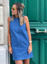 Charger l&#39;image dans la galerie, Robe Denim Maha bleue