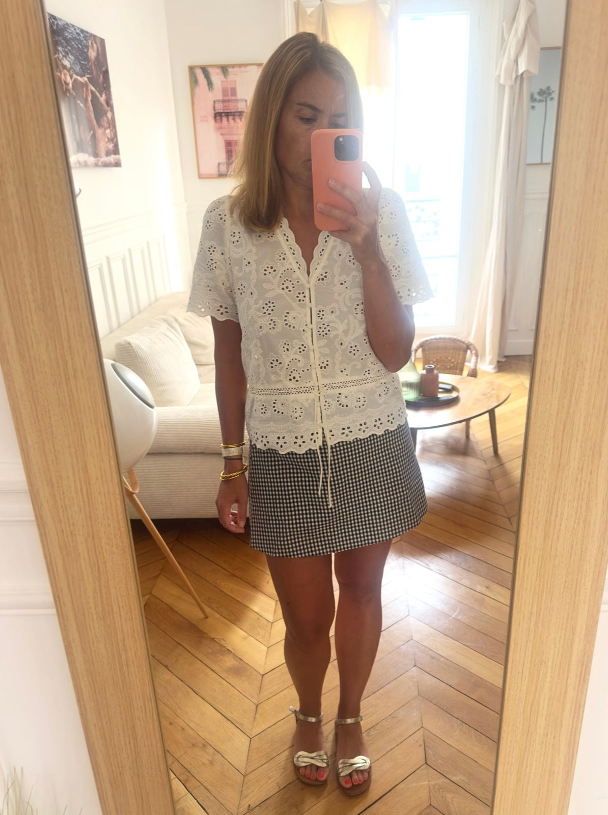 Jupe Short Milly - Bleu nuit