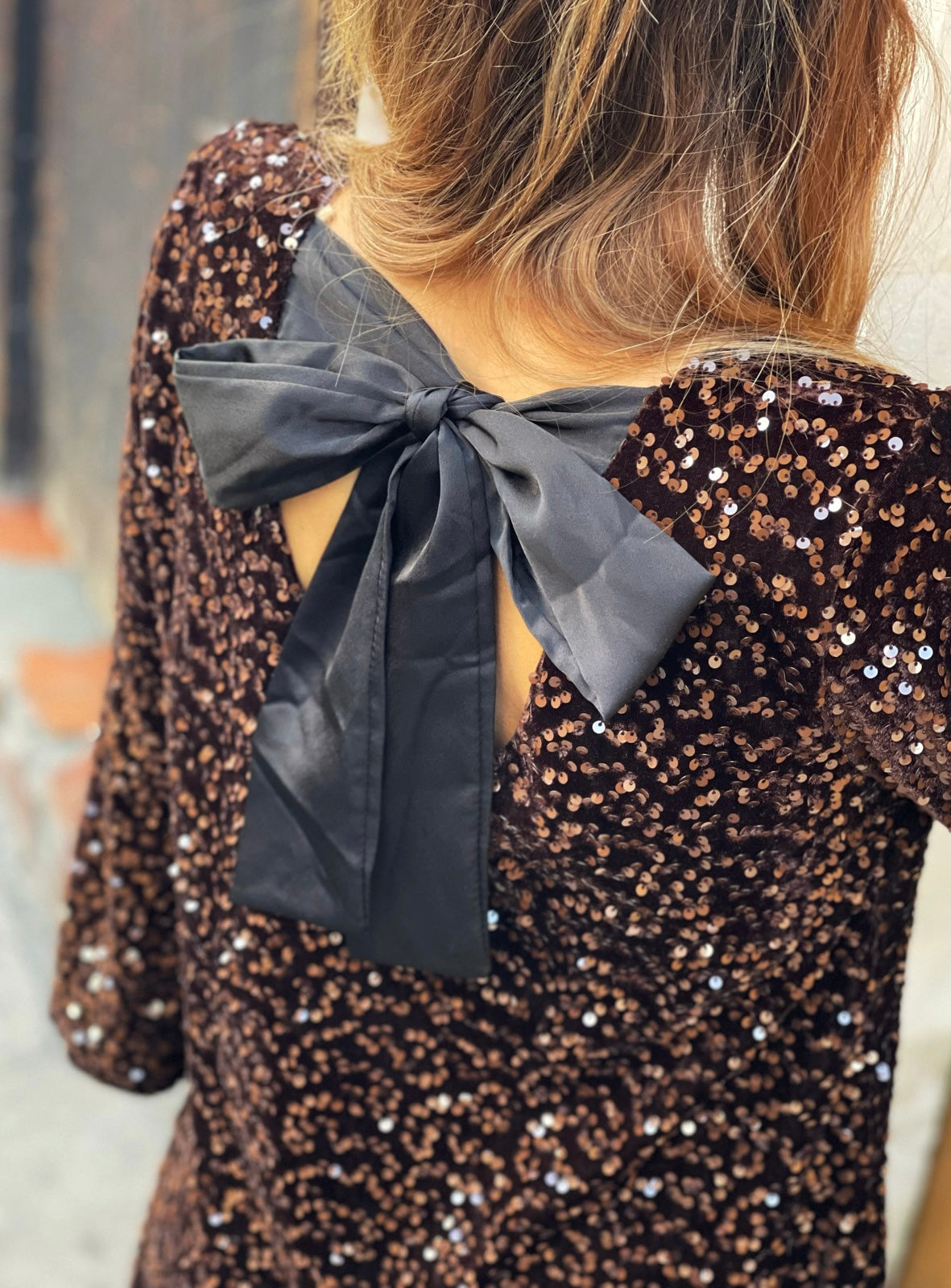 Robe elya marron