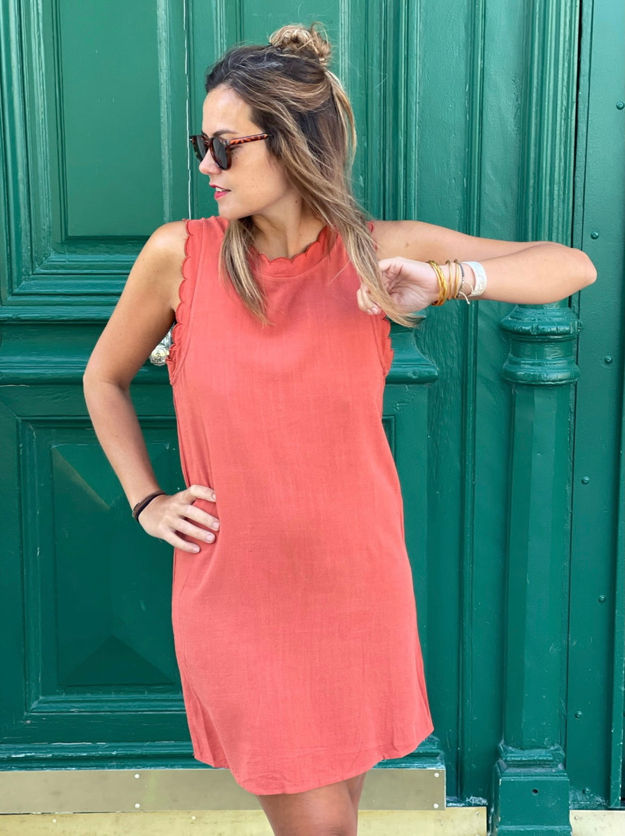 Robe Léonie Terracota