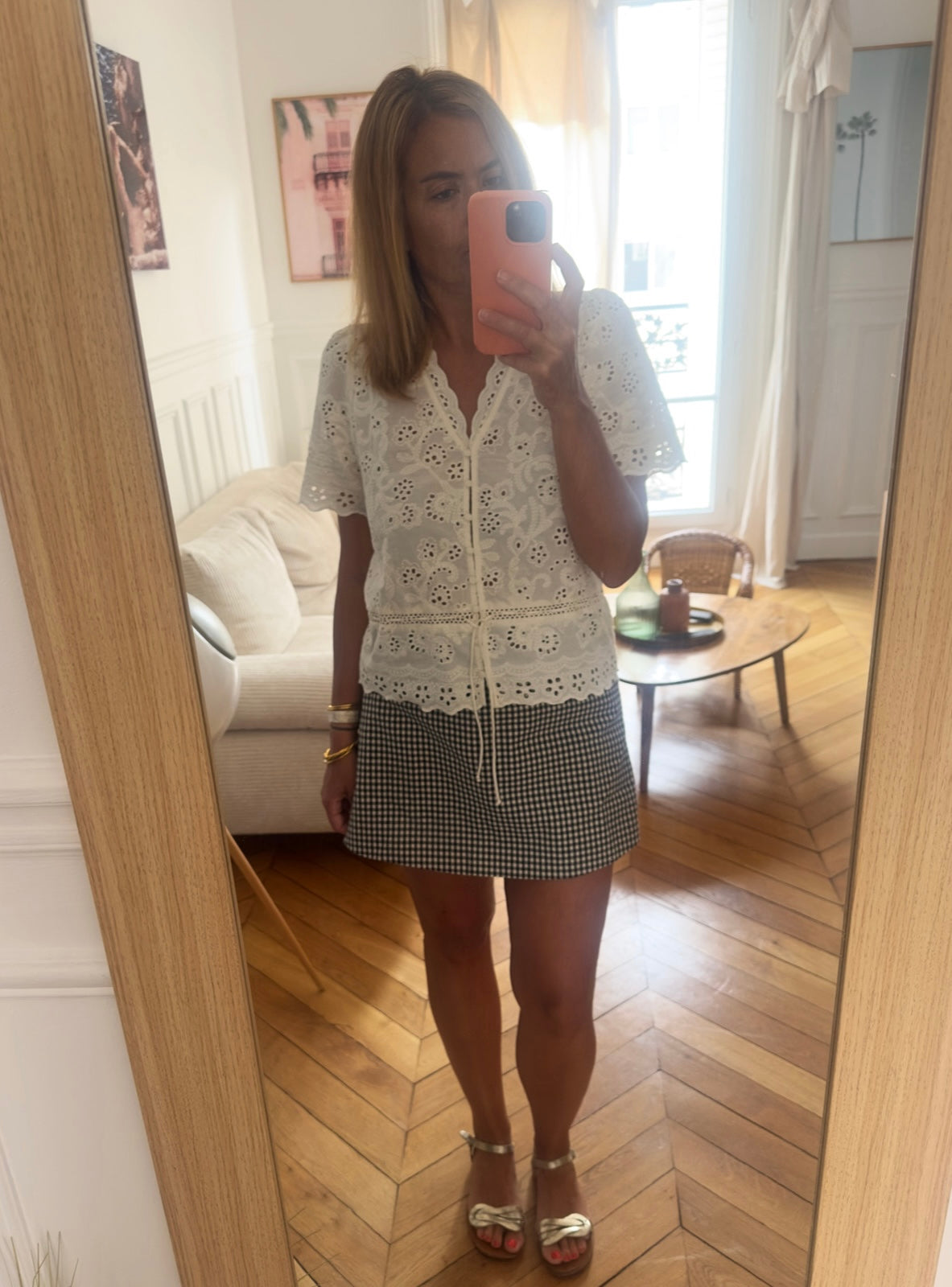 Jupe Short Milly - Bleu nuit