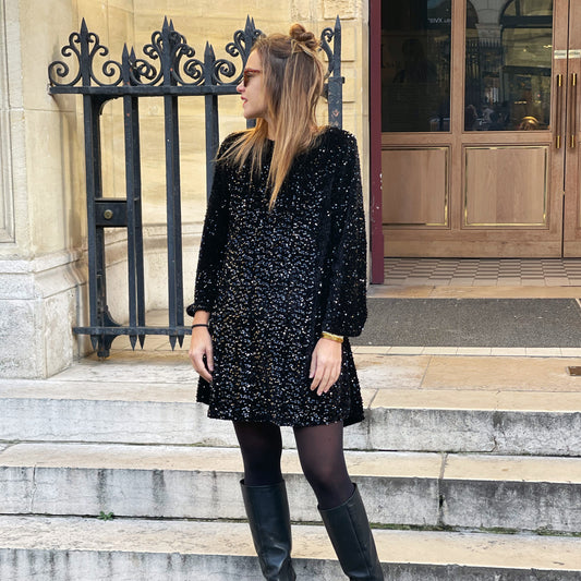 Robe elya noire