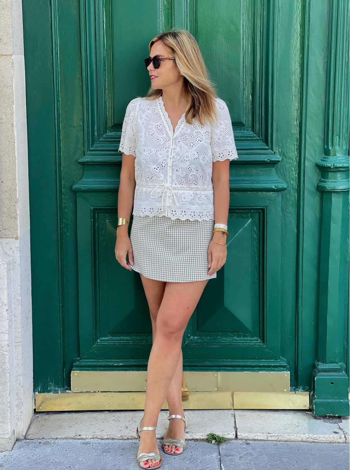 Jupe Short Milly - Kaki