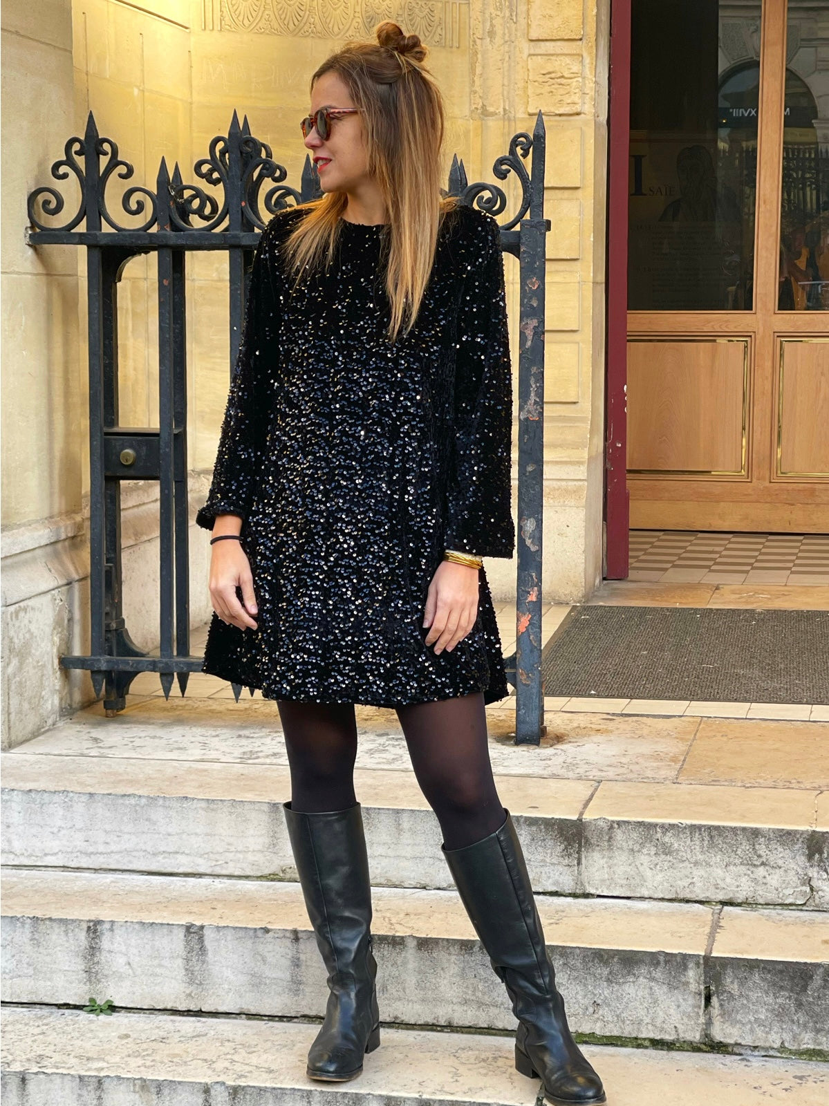 Robe elya noire