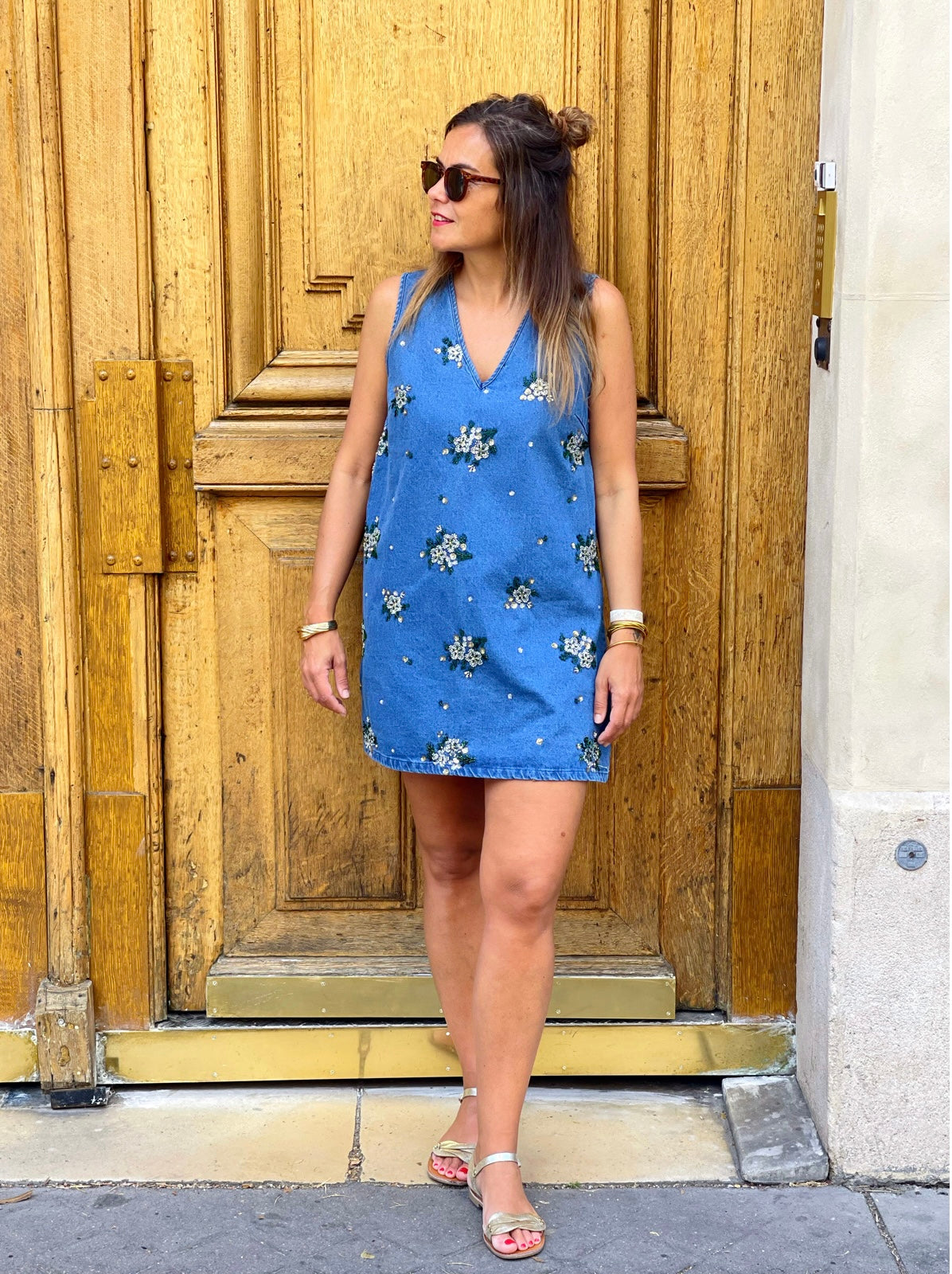 Robe Paros - Denim brut
