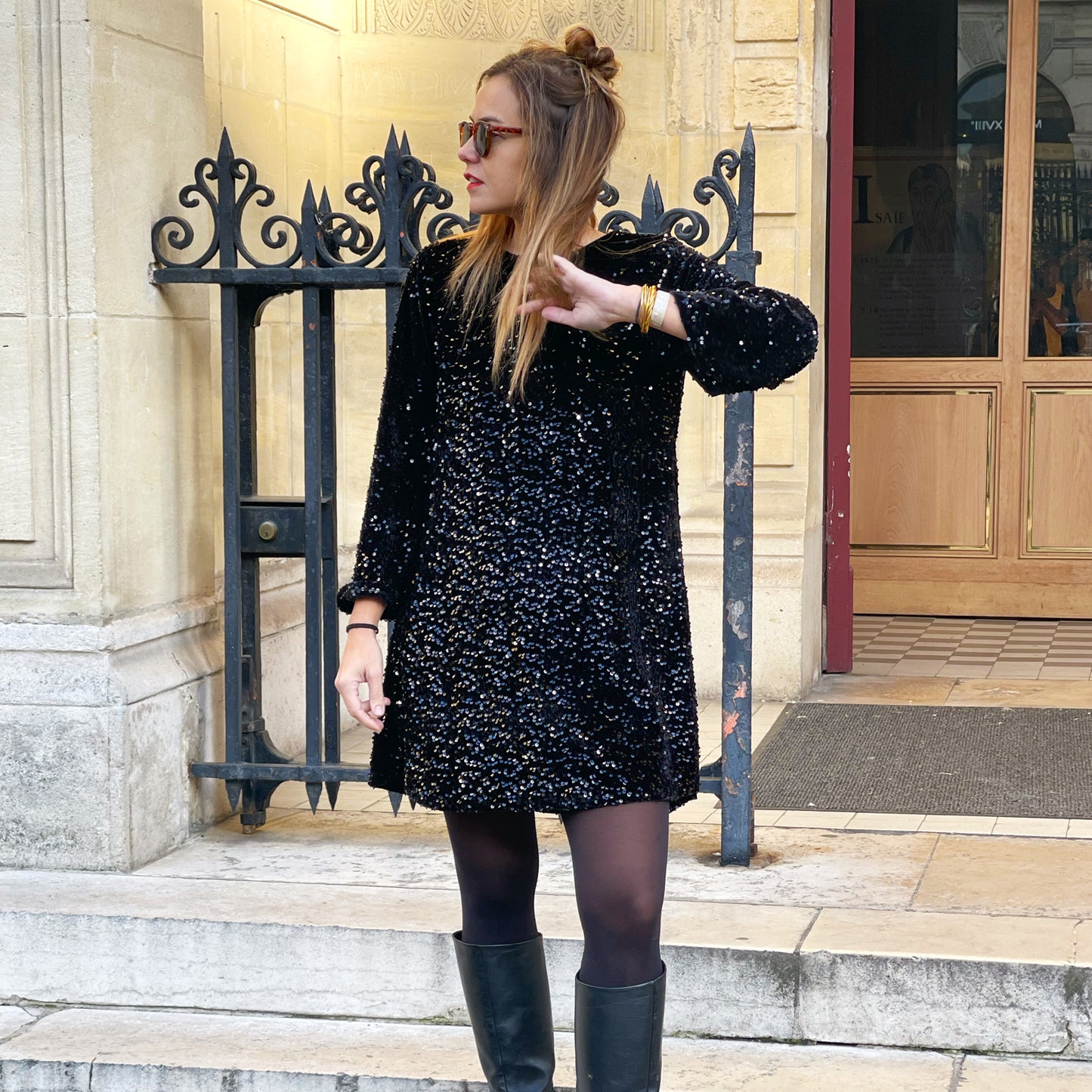 Robe elya noire
