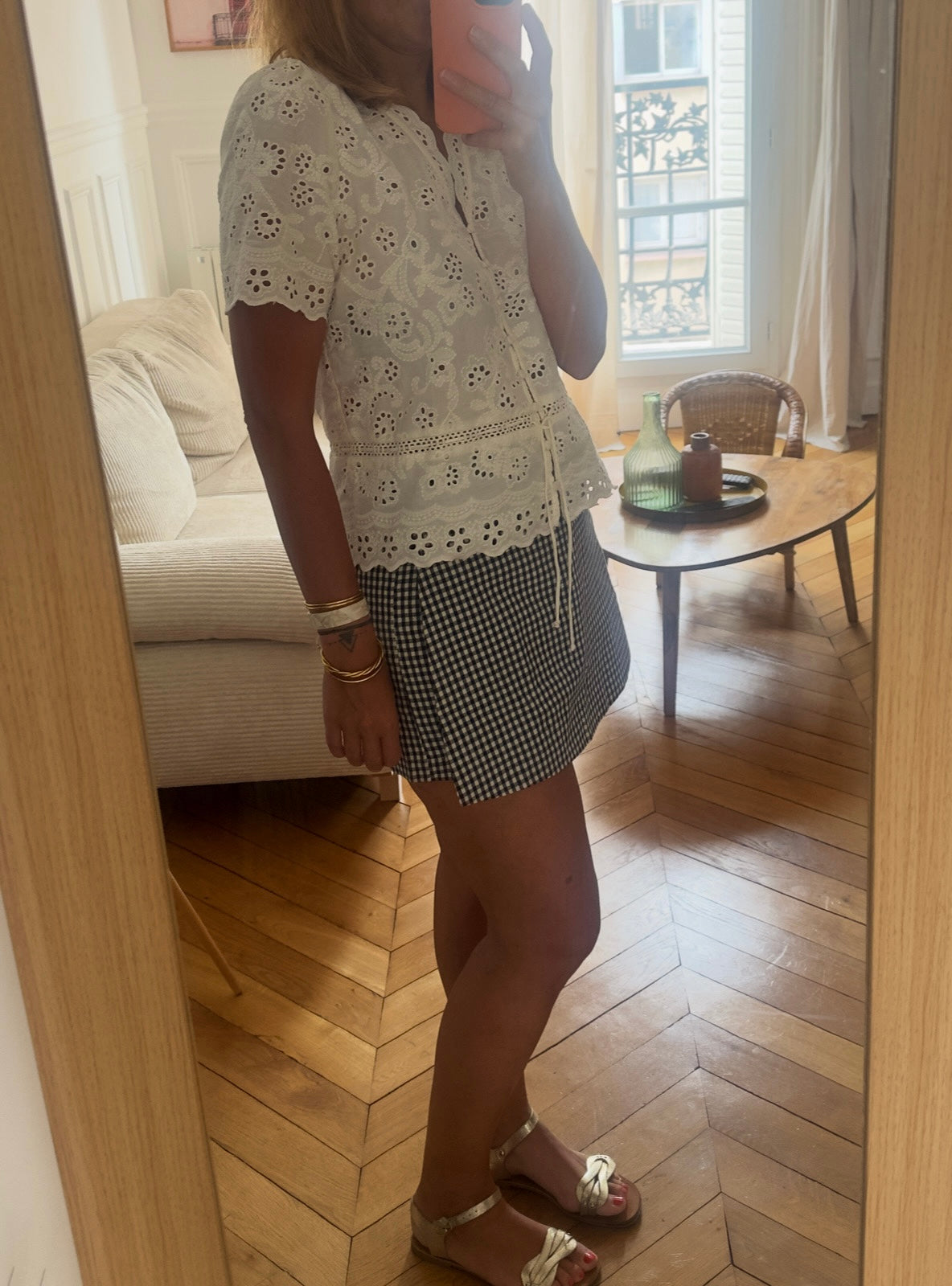 Jupe Short Milly - Bleu nuit