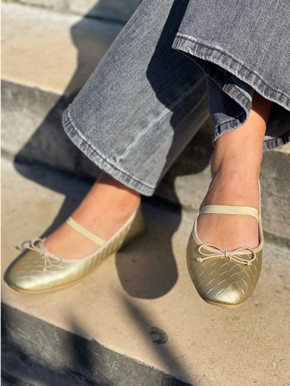 Ballerine Pienza dorée