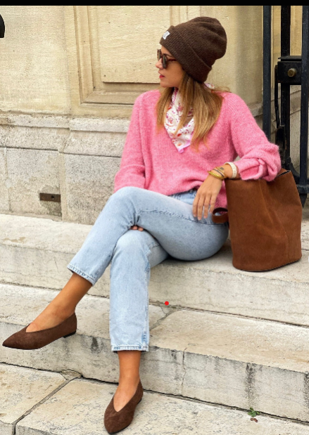 Ballerine Bacalar marron