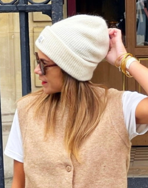 bonnet hope blanc