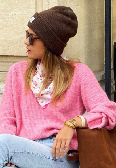bonnet hope marron
