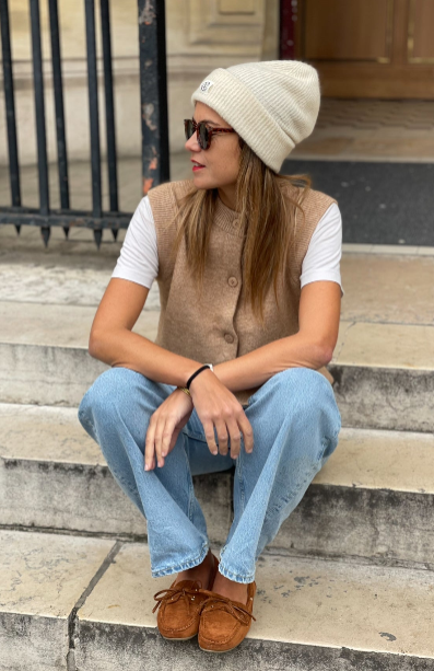 Gilet Camberra marron