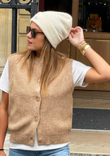 Charger l&#39;image dans la galerie, Gilet Camberra marron