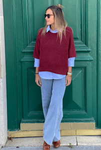 Pull Milania bordeaux