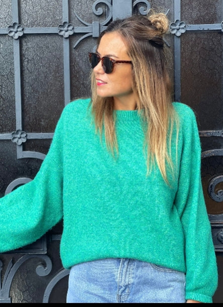 Pull Maelys vert