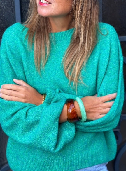 Pull Maelys vert